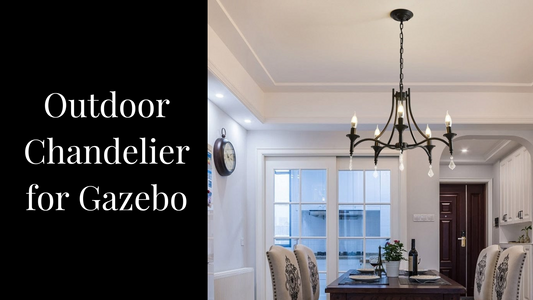 outdoor chandeliers for gazebo