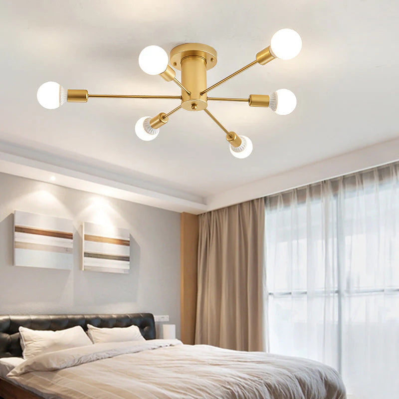 Pipe Rod Chandelier
