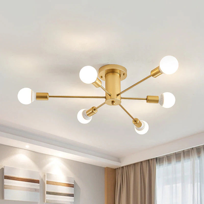 Pipe Rod Chandelier