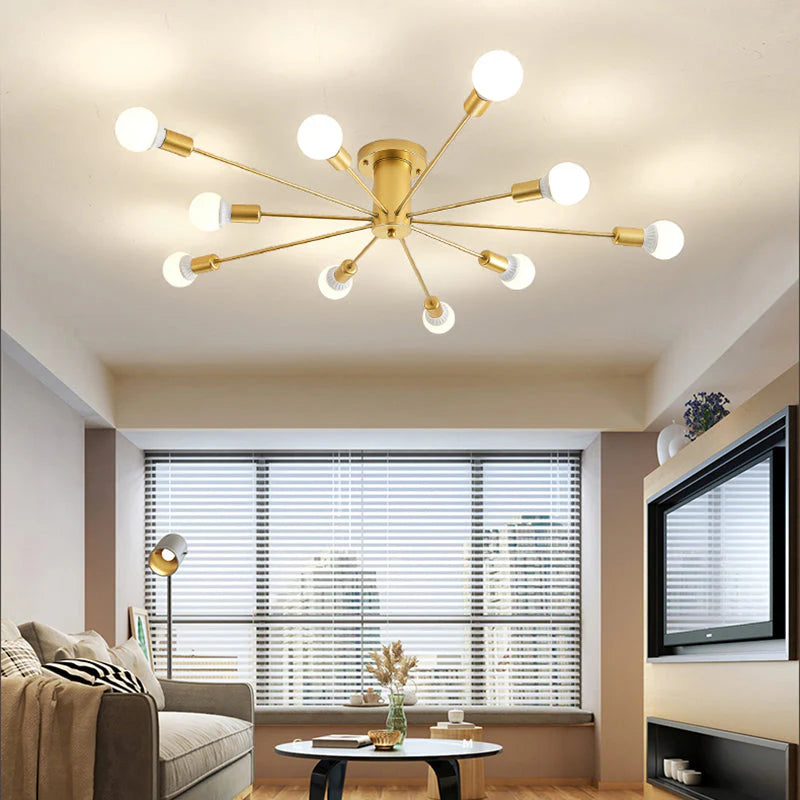 Pipe Rod Chandelier
