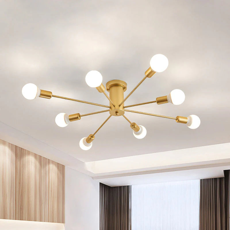 Pipe Rod Chandelier