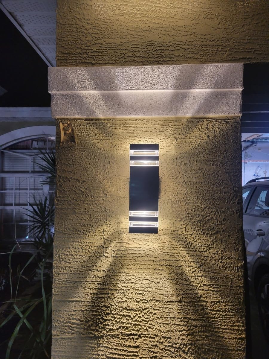 Aluminum Outdoor Wall Light Fixture Set