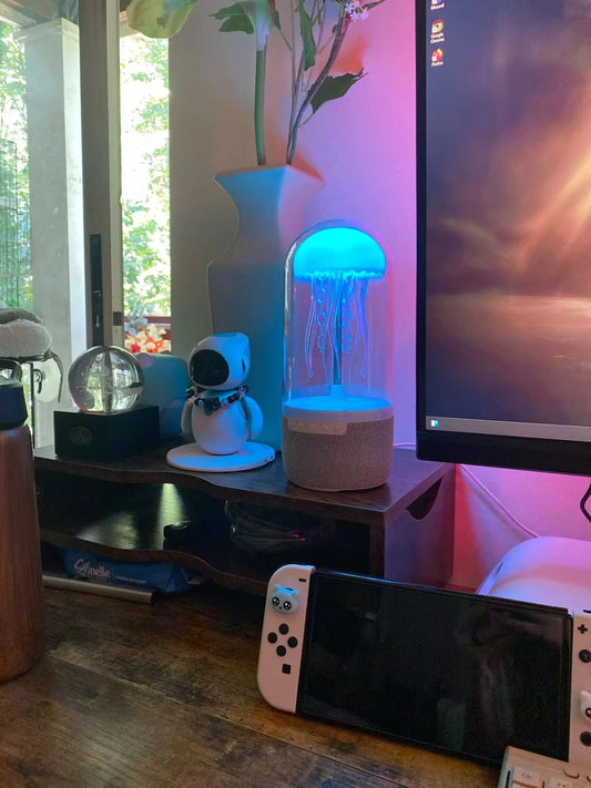 Jellyfish Speaker Lamp - Decorstly
