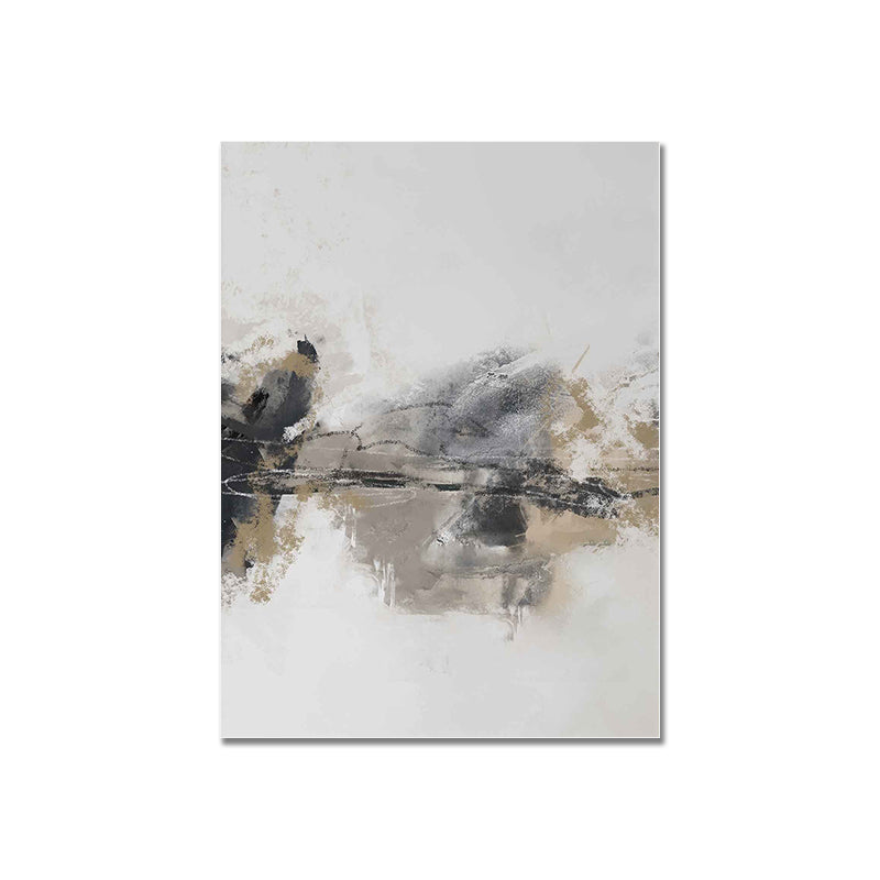 Abstract Mountain Lake Wall Art