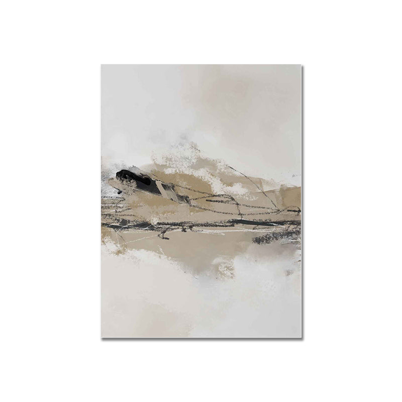 Abstract Mountain Lake Wall Art