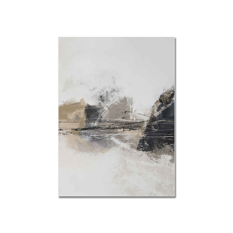 Abstract Mountain Lake Wall Art