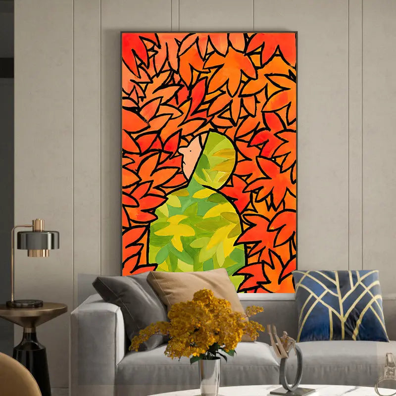 Abstract Nature Mural Wall Art - Decorstly