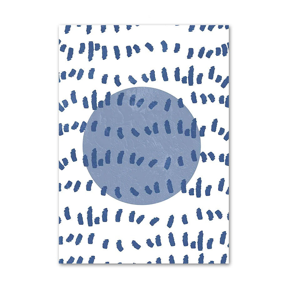 Blue Boho Wall Art