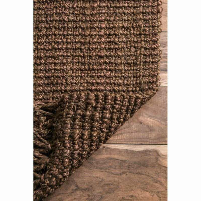 Braided Rustic Runner Area Rug