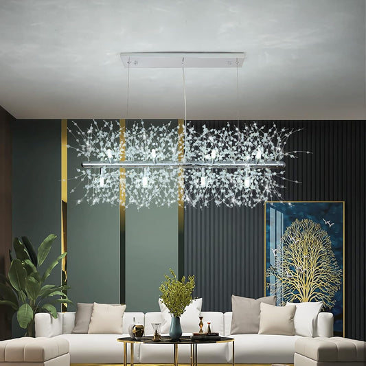 Chrome Steel Chandelier 3