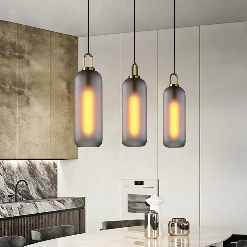 Nordic Kitchen Island Hanging Pendant Lamp