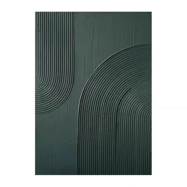 Green Canvas Painting Artwork