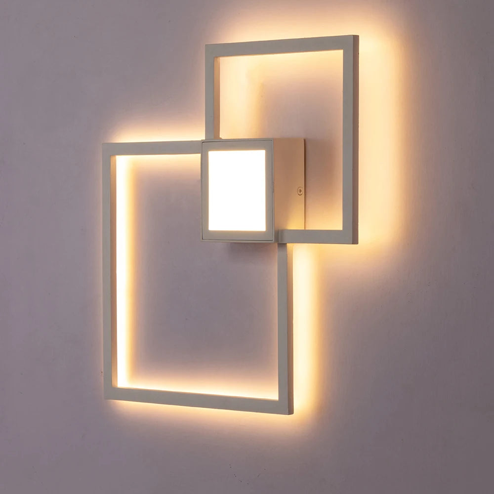 Black Square Wall Sconce