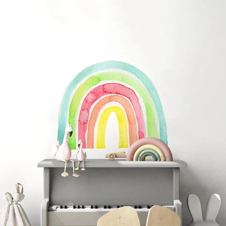 Rainbow Radiance Wallpaper Sticker