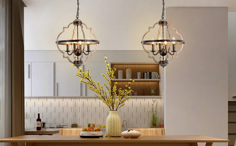 Vintage Rustic Chandelier