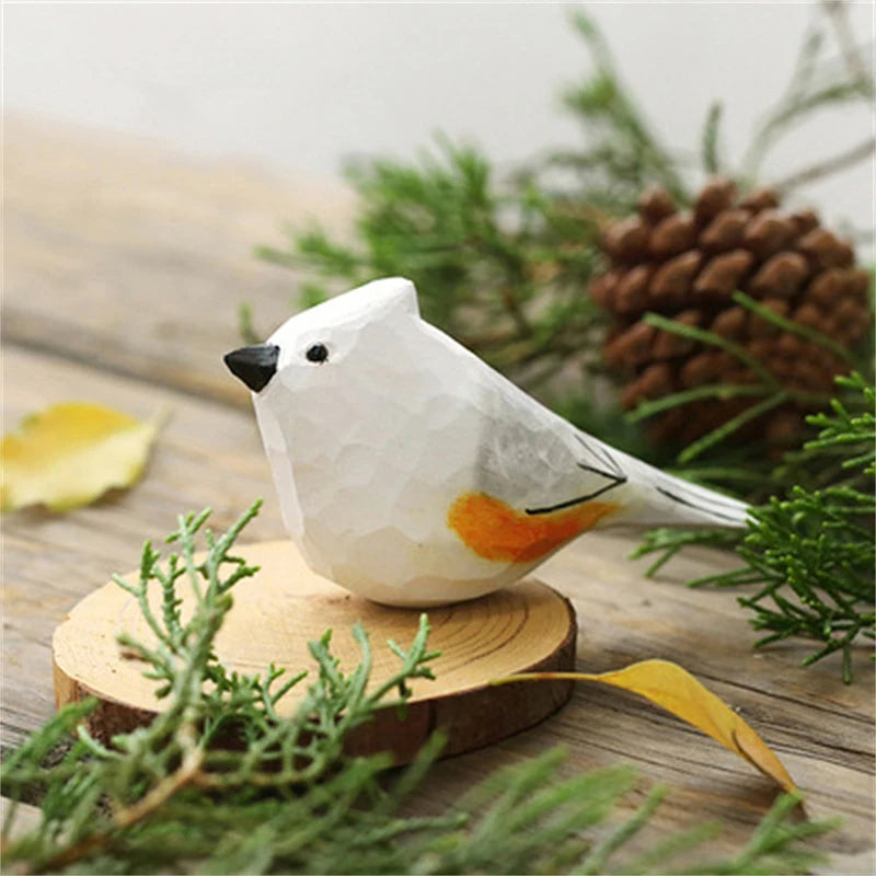 Rustic Bird Sculpture Art