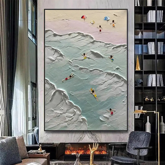 Handmade Beach Characters Wall Art - Decorstly