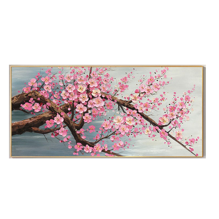 Handmade Colorful Abstract Flower Wall Art