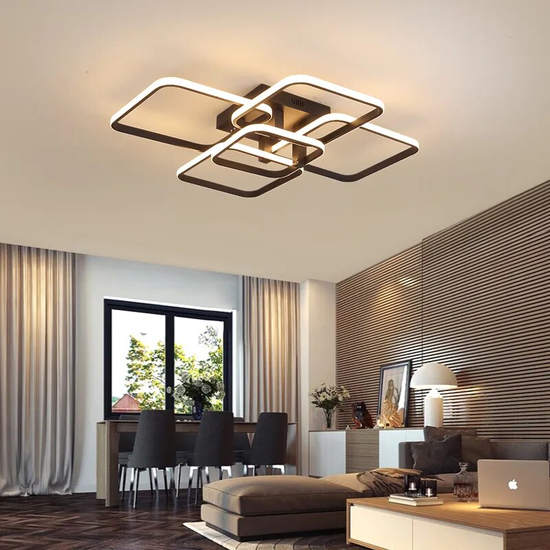 Acrylic Rectangle Chandelier