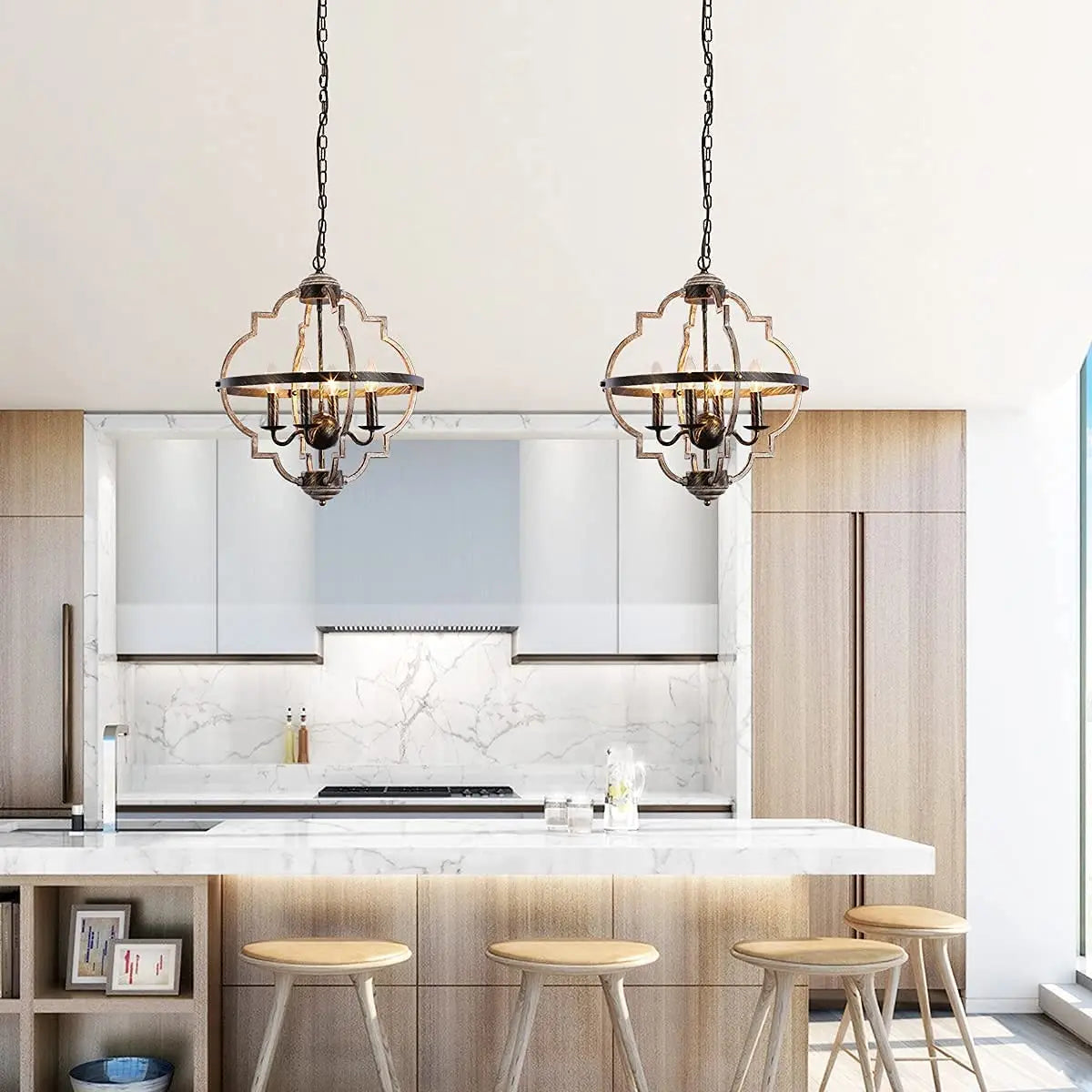 Vintage Rustic Chandelier