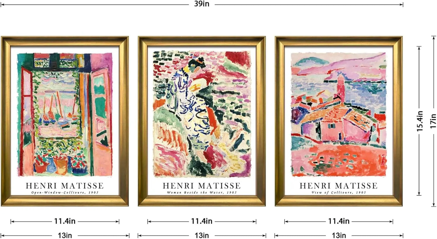 Henri Matisse Canvas Paintings - Decorstly