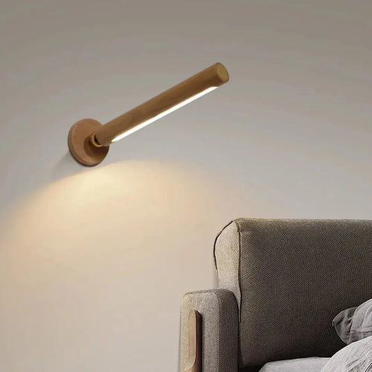 Wood Rod Wall Lamp - Decorstly