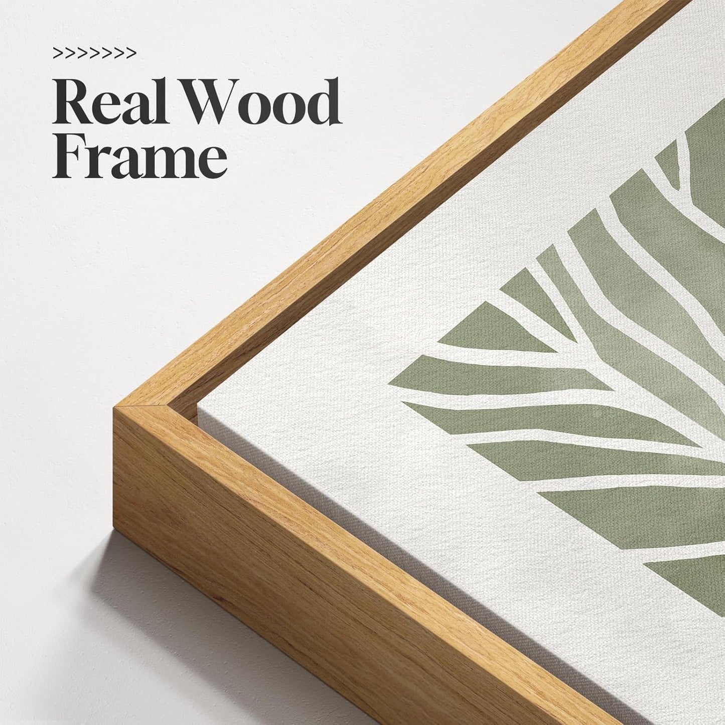 Large Leafy Canvas Art