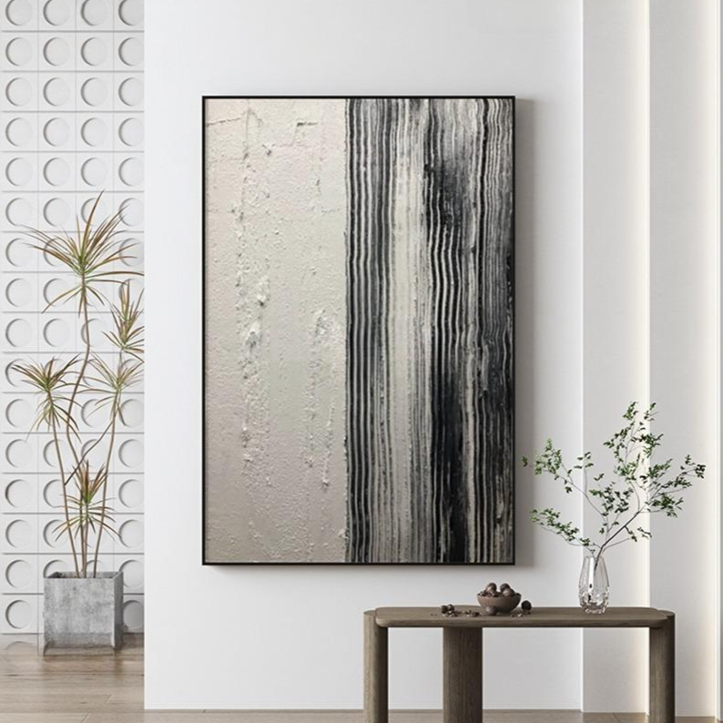 Minimalist 3D Texture Wall Art