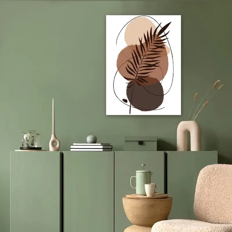 Minimalist Aesthetic Linen Canvas Wall Art