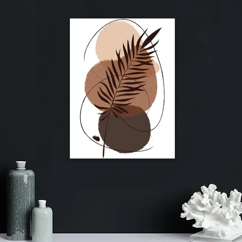 Minimalist Aesthetic Linen Canvas Wall Art