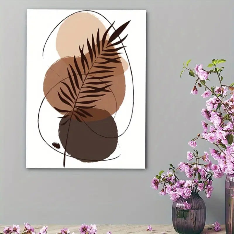 Minimalist Aesthetic Linen Canvas Wall Art