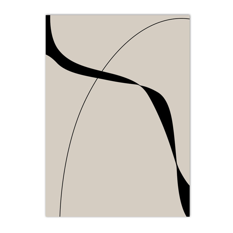 Minimalist Black And White Wall Art Poster