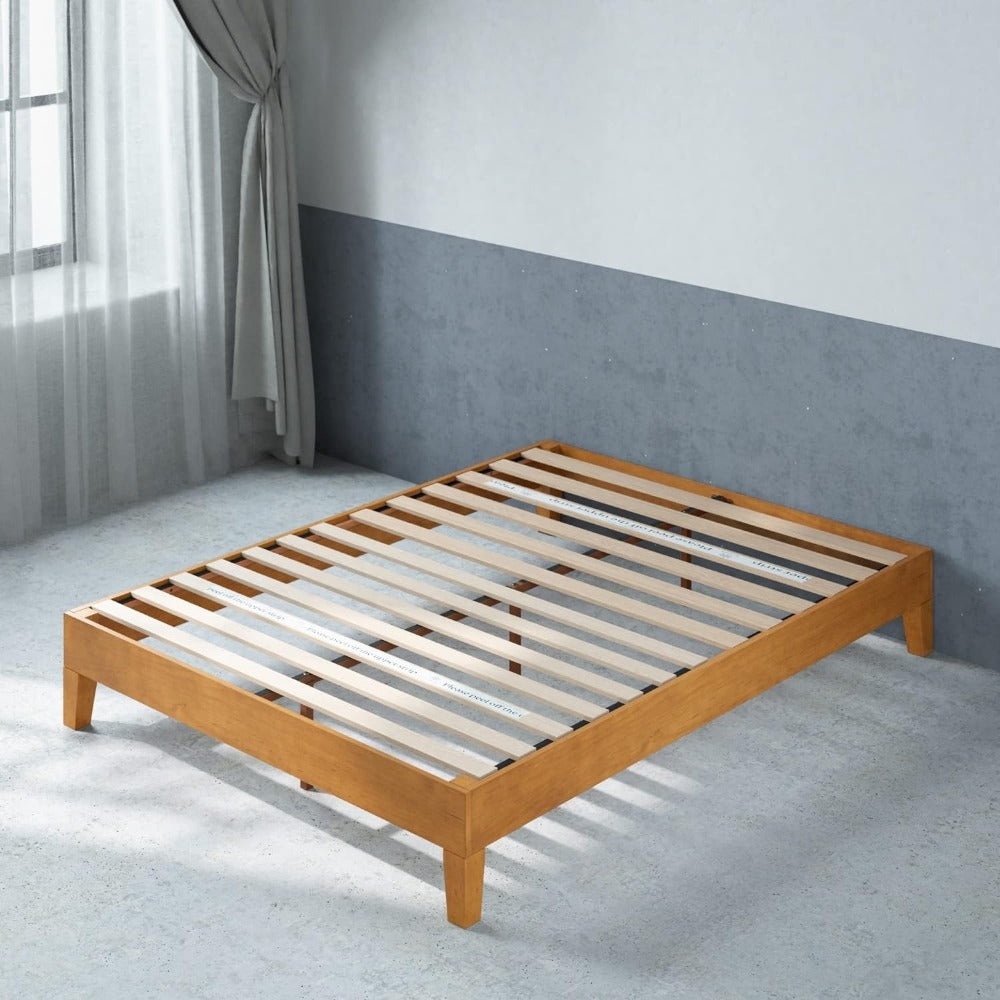 Minimalist Wood Platform Bed Frame