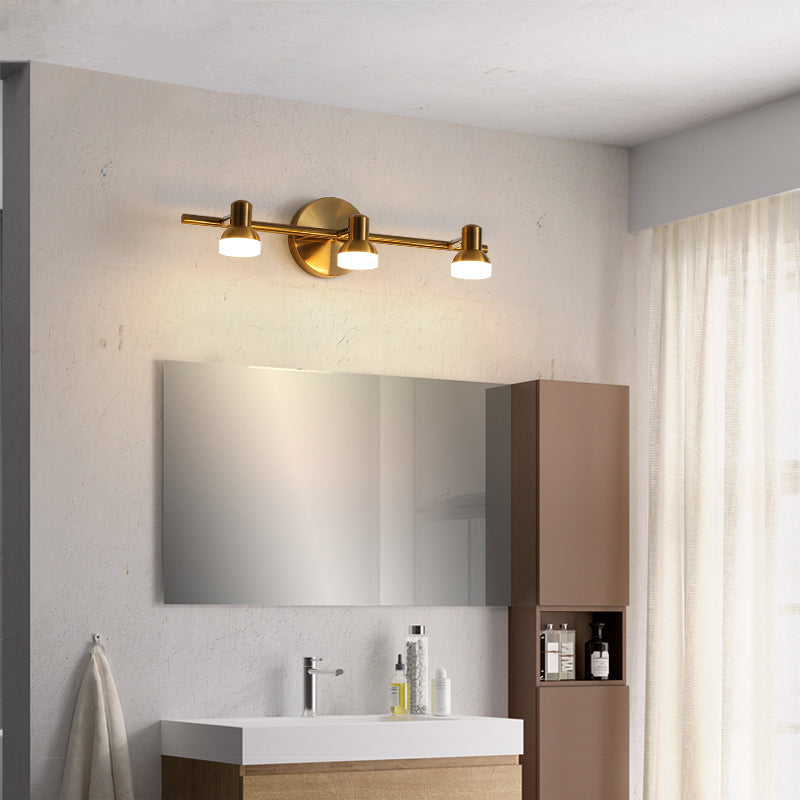 Modern Triple Head Wall Sconce