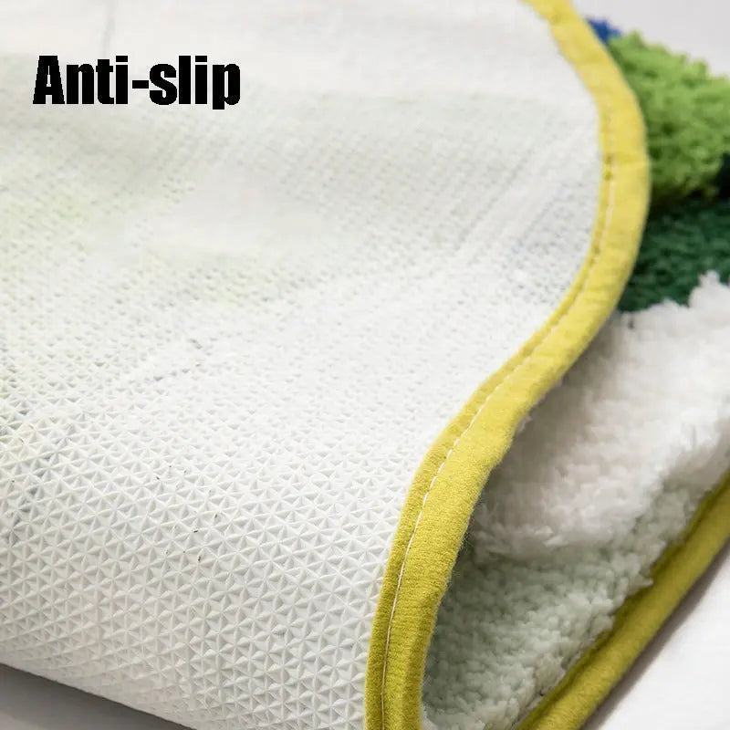 Moss Tufted Bathroom Mat - Decorstly
