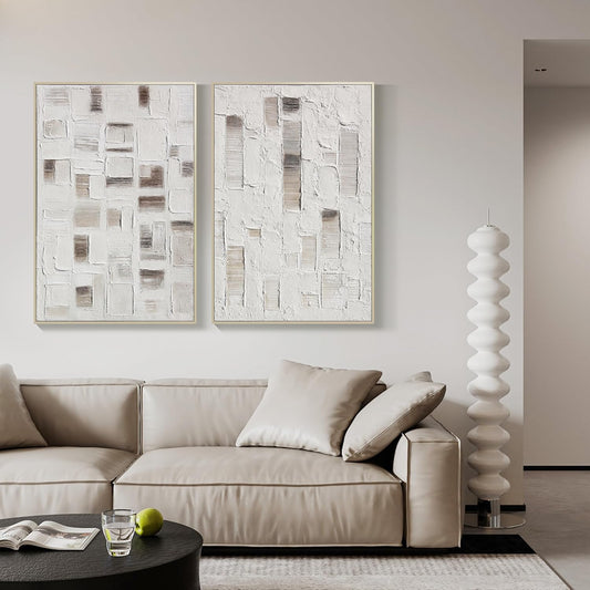 Neutral Textured Wabi-sabi Wall Art