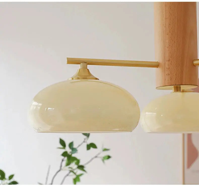 Medieval Log Glass Chandelier - Decorstly