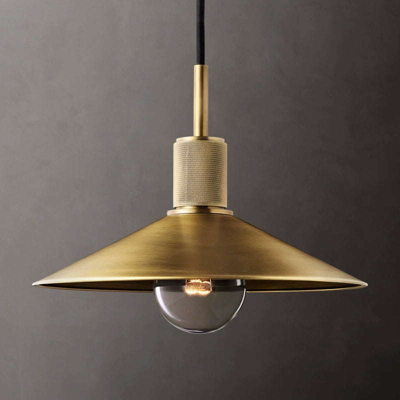 American Retro Copper Pendant Light