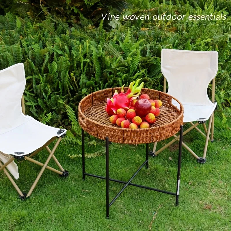 Outdoor Rattan Coffee Table - Decorstly