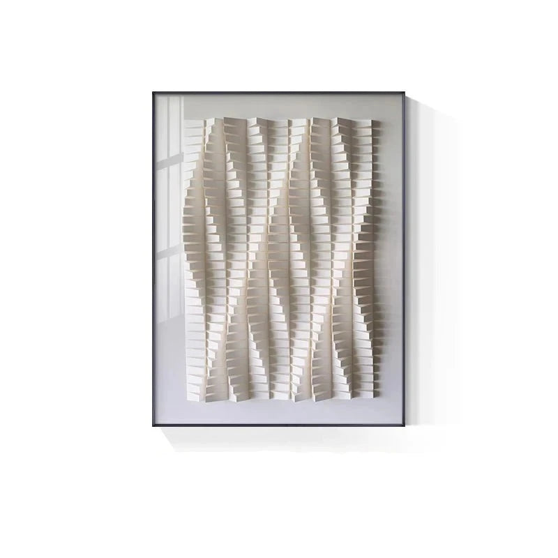 Modern 3D Geometric Canvas Print Art