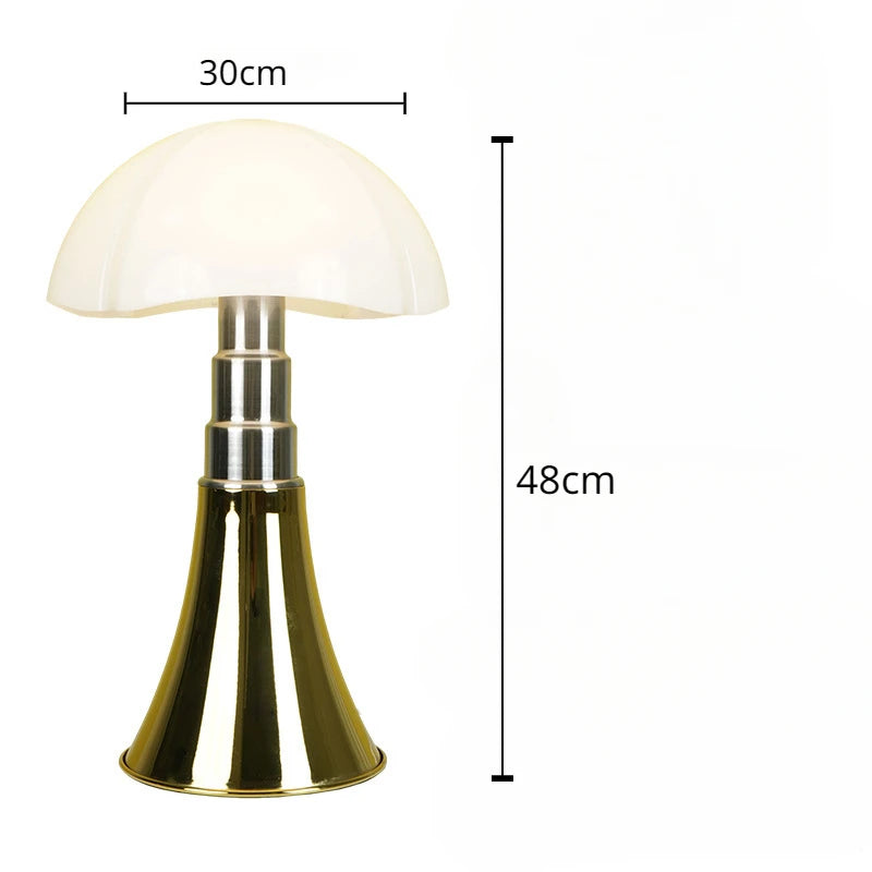 Danish Mushroom Bedside Lamp