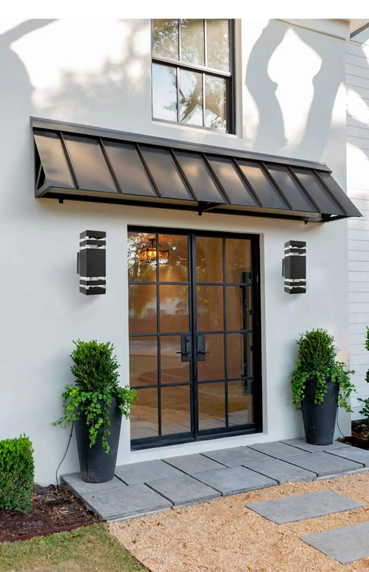 Aluminum Outdoor Wall Light Fixture Set