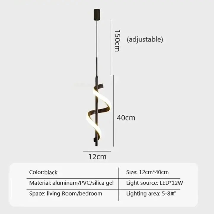 GlowWave Minimalist Pendant Light: Sleek and modern pendant light with a minimalist design.