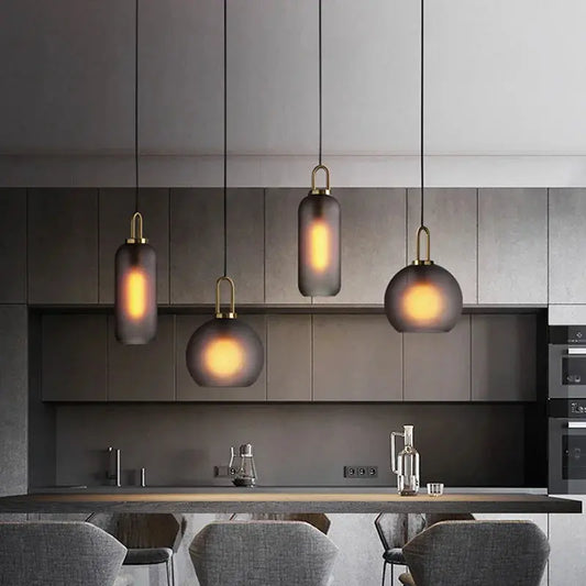 Nordic Kitchen Island Hanging Pendant Lamp - Decorstly