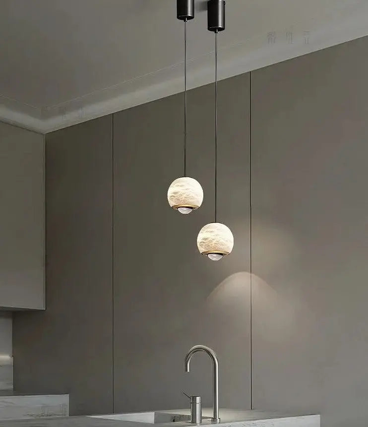 Marble Beige Pendant Lamp - Decorstly