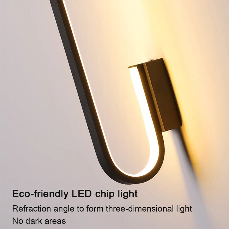 J Shape Wall Sconce