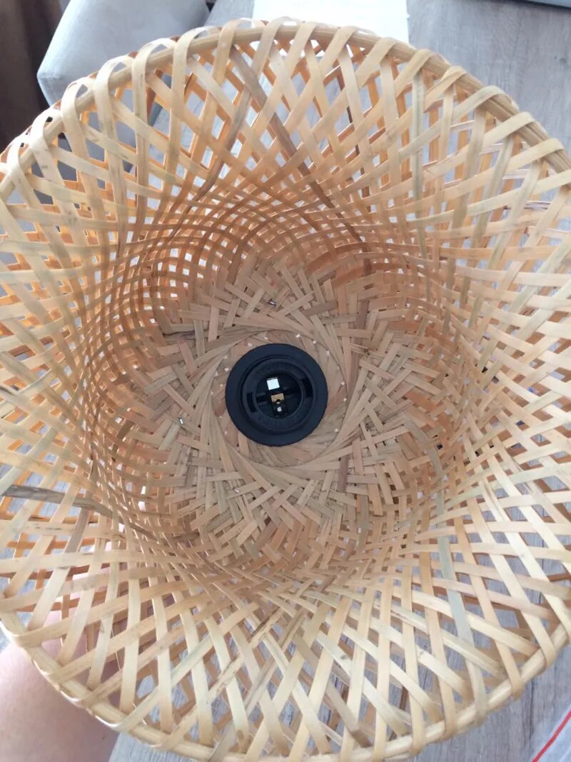 Handmade Bamboo Chandelier