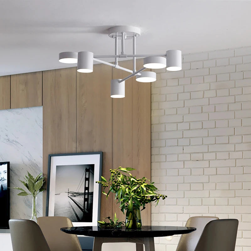 cozy Maximalist LED Chandelier