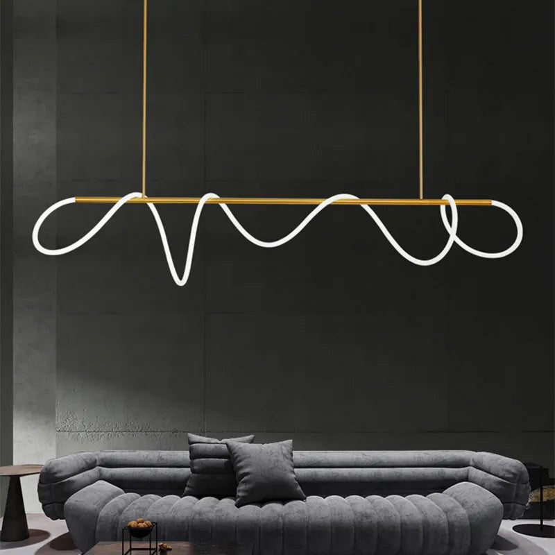 Twist Flow Chandelier