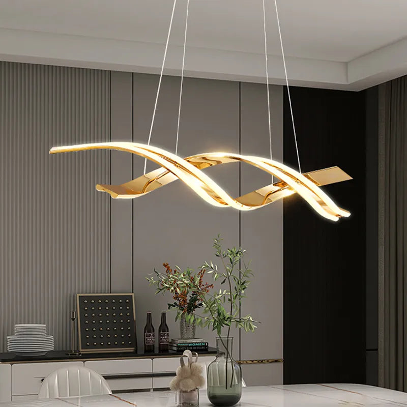 Spiral Chandelier